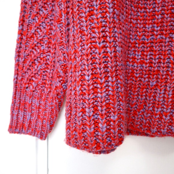 Shantex Knit Multicolor Turtle Neck Sweater NWT - Picture 11 of 12